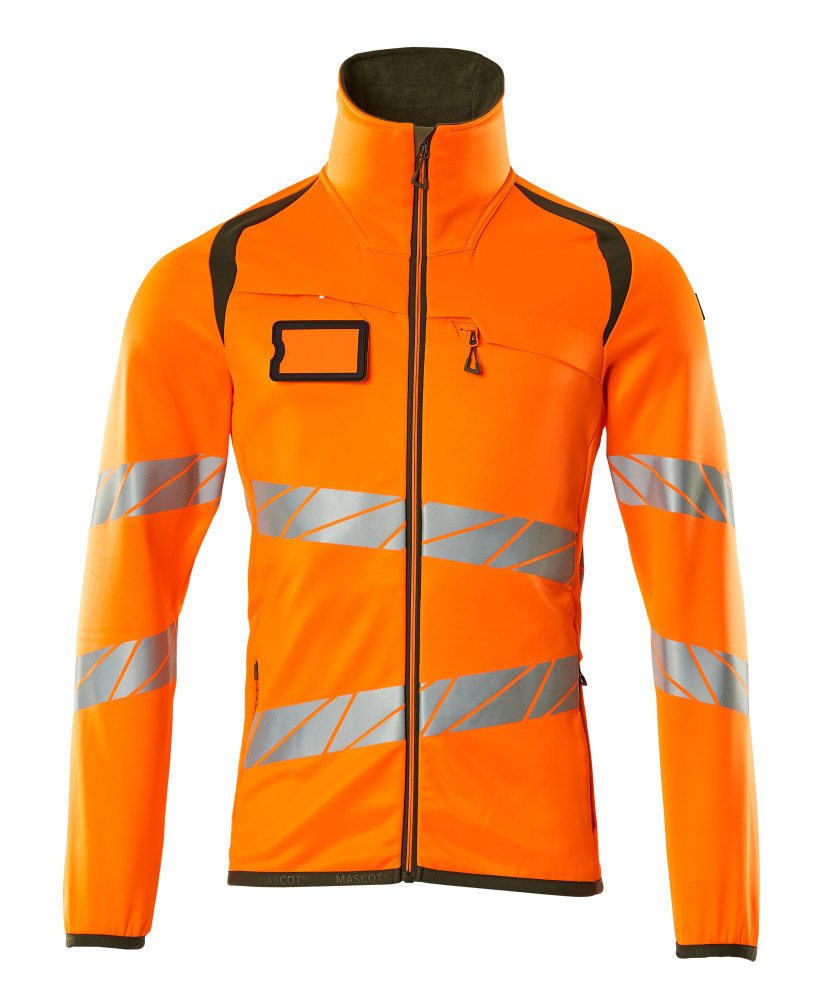 MASCOT® ACCELERATE SAFE Warnschutz Fleecpullover mit Reißverschluss 19103-315 MASCOT® ACCELERATE SAFE Warnschutz Fleecpullover mit Reißverschluss 19103-315
