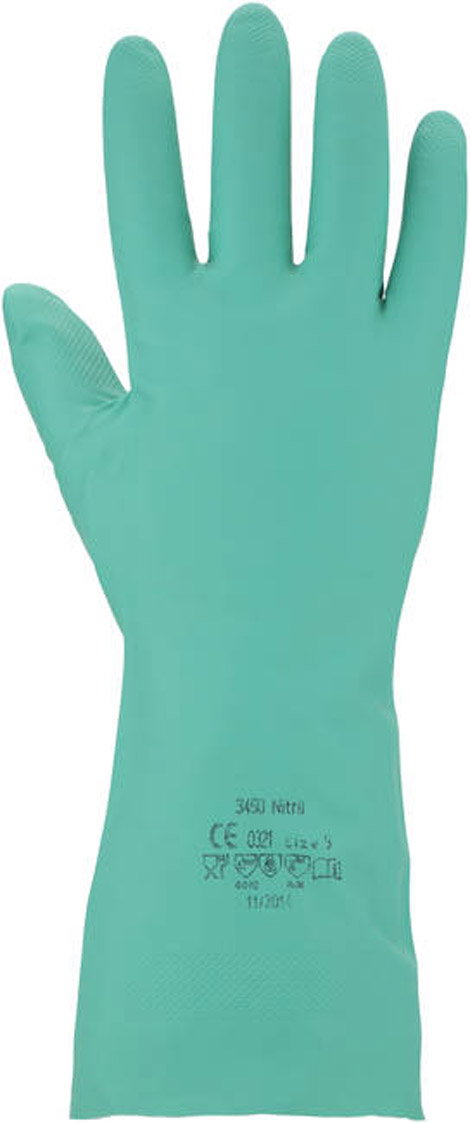 Chemikalienschutz-Handschuh Nitril 3450