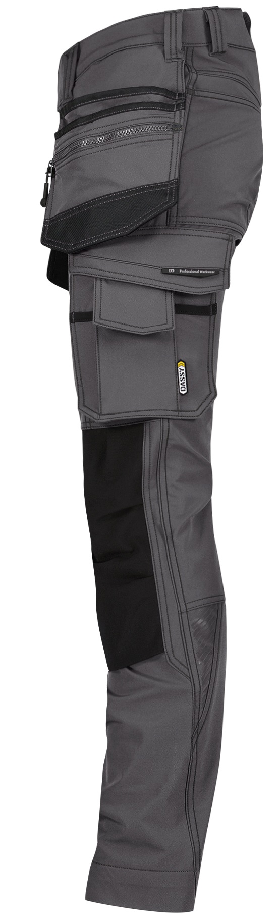 DASSY® D-FX Stetch-Arbeitshose MATRIX mit Holstertaschen u. Kniepolstertaschen 201070
