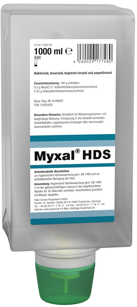 MYXAL® HDS Waschlotion, 1.000 ml Varioflasche