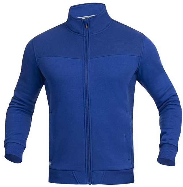 AD M007 Sweatjacke mit Strickeinsätzen 