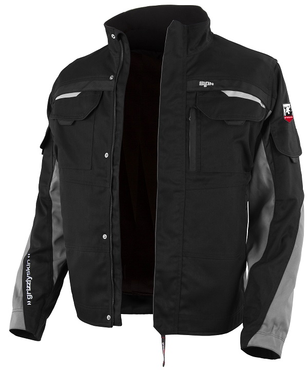 grizzlyskin® IRON Sportliche Tencel Bundjacke GIM39