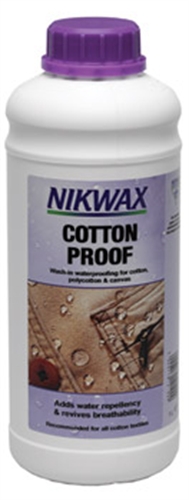 Nikwax Cotton Proof™ 1 Liter einwaschbare Imprägnierung
