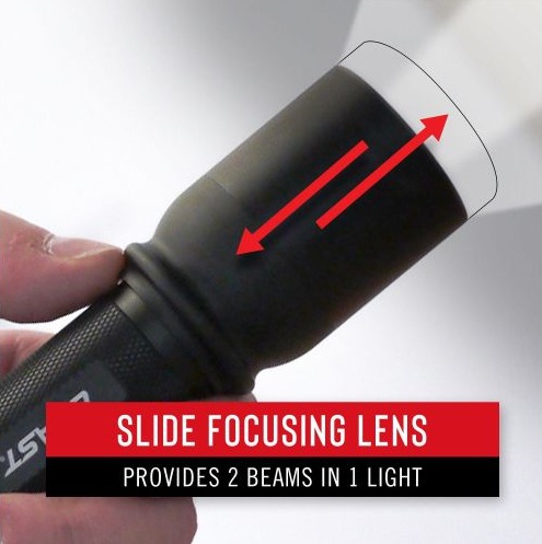 COAST® wiederaufladbare Taschenlampe 1500 Lumen XP9R