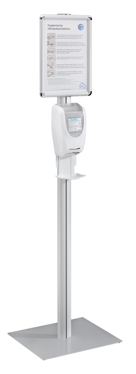 GREVEN® Mobile Spendersäule (ohne Spender und Auffangschale) 