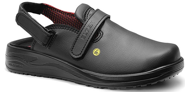 ELTEN MIA black ESD OB Clog 974430