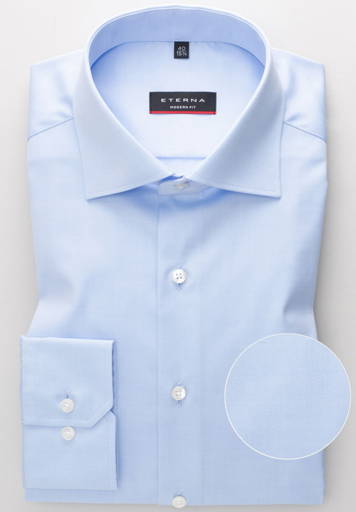 ETERNA Cover Shirt, COMFORT FIT Hemd, Kent-Kragen, 1/1 Arm E19K 8817