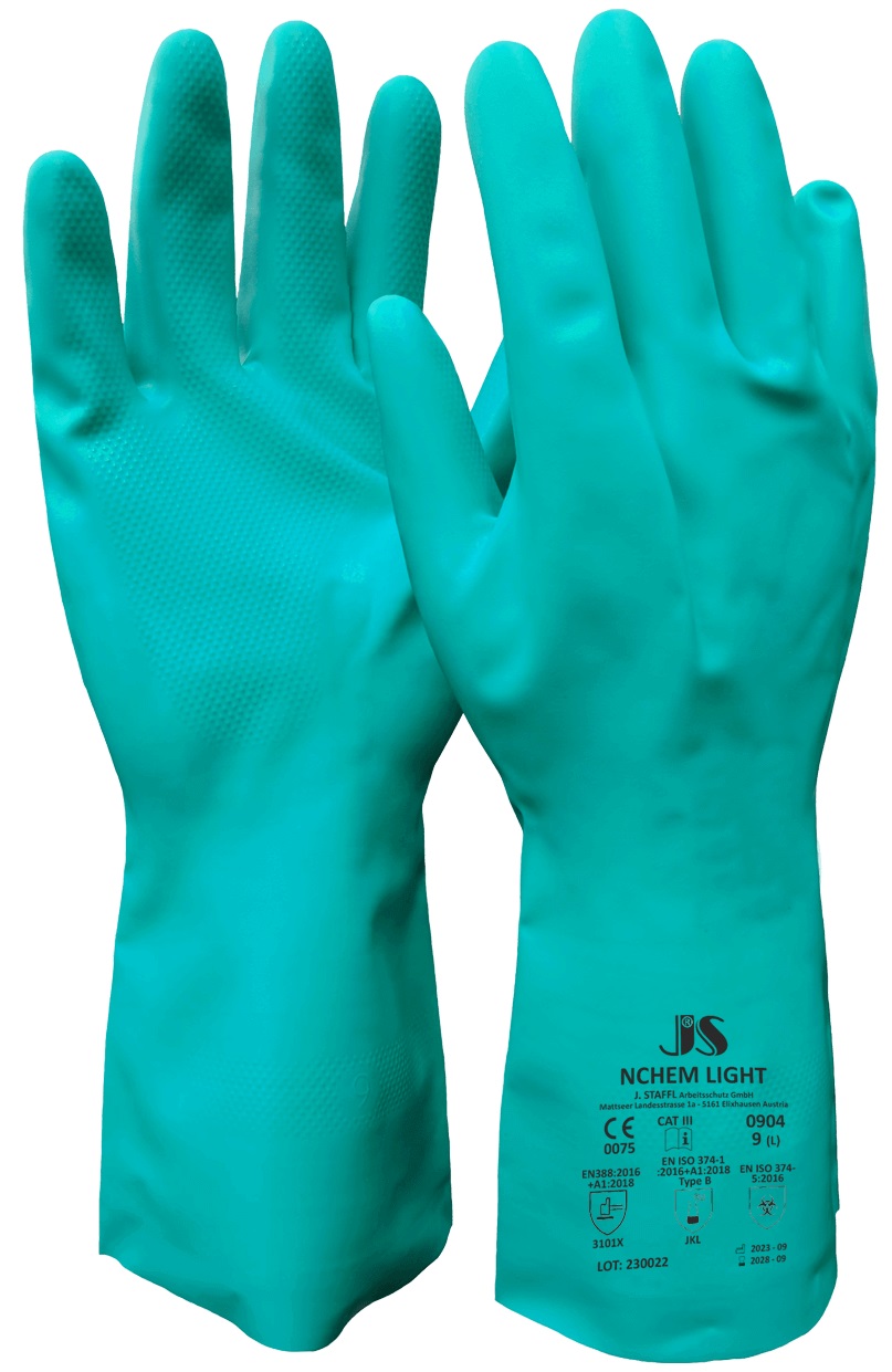 NChem LIGHT Chemikalienschutzhandschuh 0904 