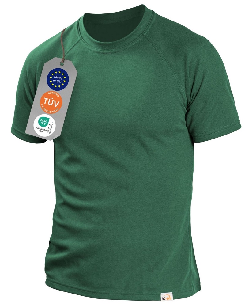 IQ-UV NATURAL Herren T-Shirt mit Tencel®, UPF 50+, 545100