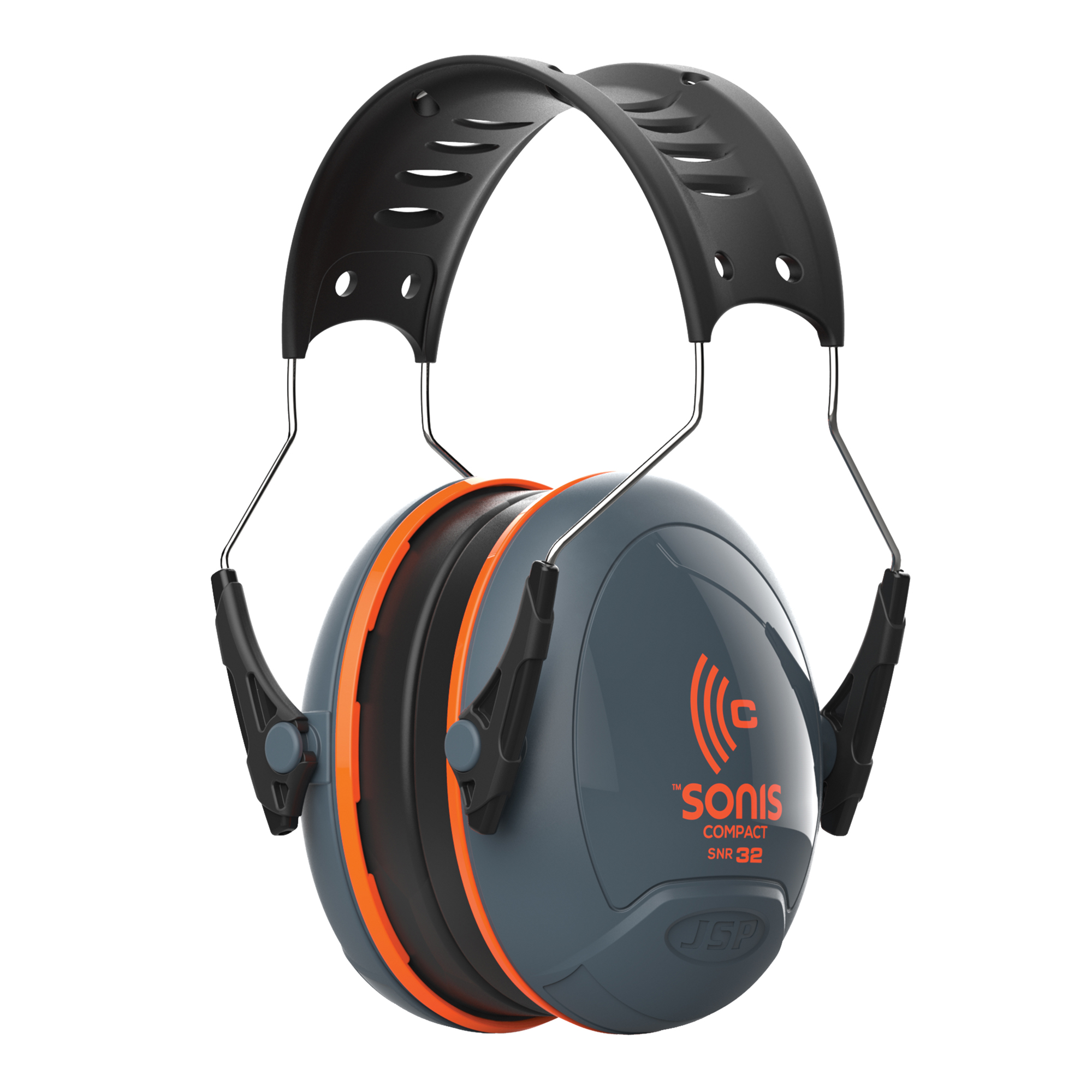 JSP Compact Gehörschützer SONIS® mit Kopfband AEB030-0AY, 32dB SNR