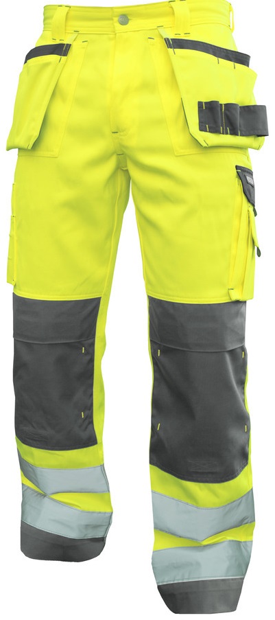 DASSY® SAFETY Warnschutz Bundhose GLASGOW, Multitaschen u.Kniepolstertaschen 200899