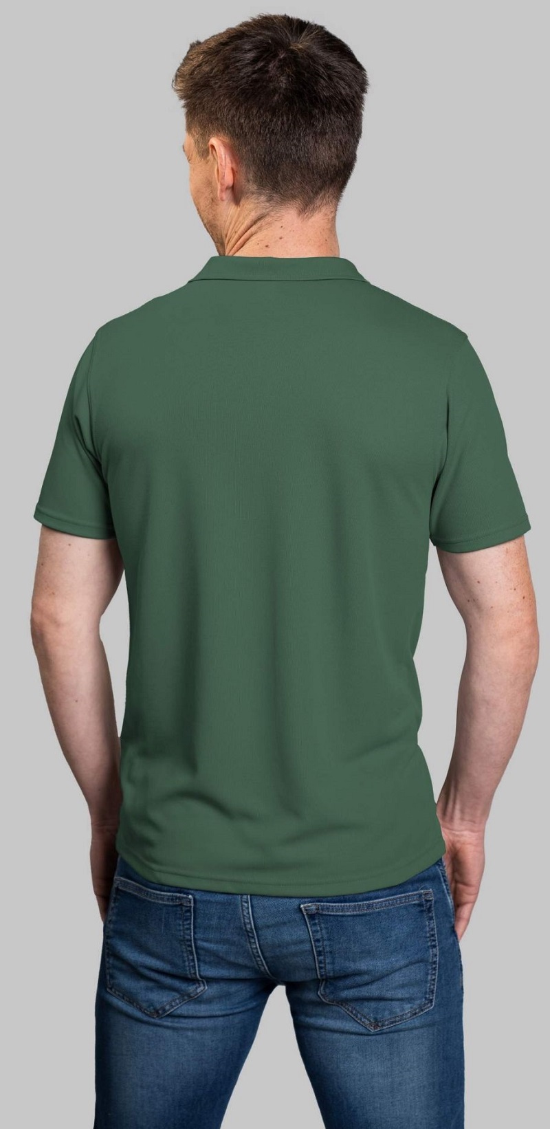 IQ-UV NATURAL Herren Polo-Shirt mit Tencel®, UPF 50+, 515100