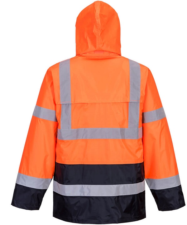 Warnschutz Kontrast-Regenjacke H443