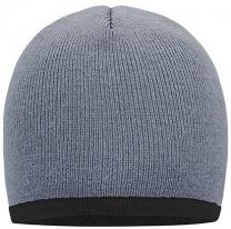 Myrtle Beach Beanie mit Kontraststreifen MB 7584 Myrtle Beach Beanie mit Kontraststreifen MB 7584