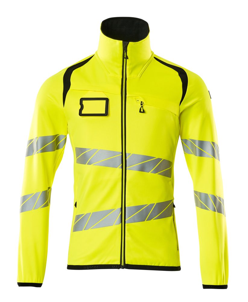 MASCOT® ACCELERATE SAFE Warnschutz Fleecpullover mit Reißverschluss 19103-315 MASCOT® ACCELERATE SAFE Warnschutz Fleecpullover mit Reißverschluss 19103-315