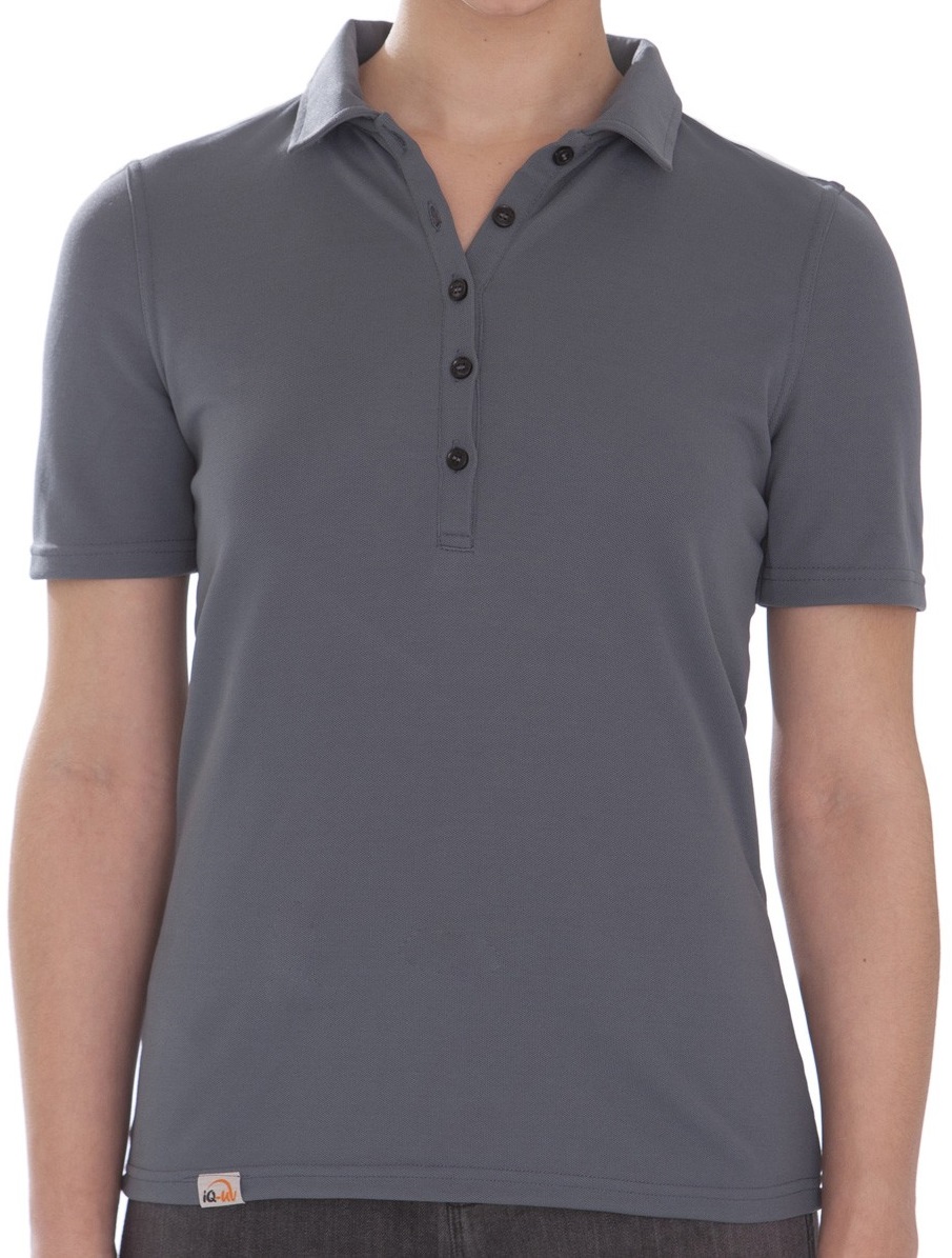 IQ-UV NATURAL Damen Poloshirt mit Tencel®, UPF 50+, 580100