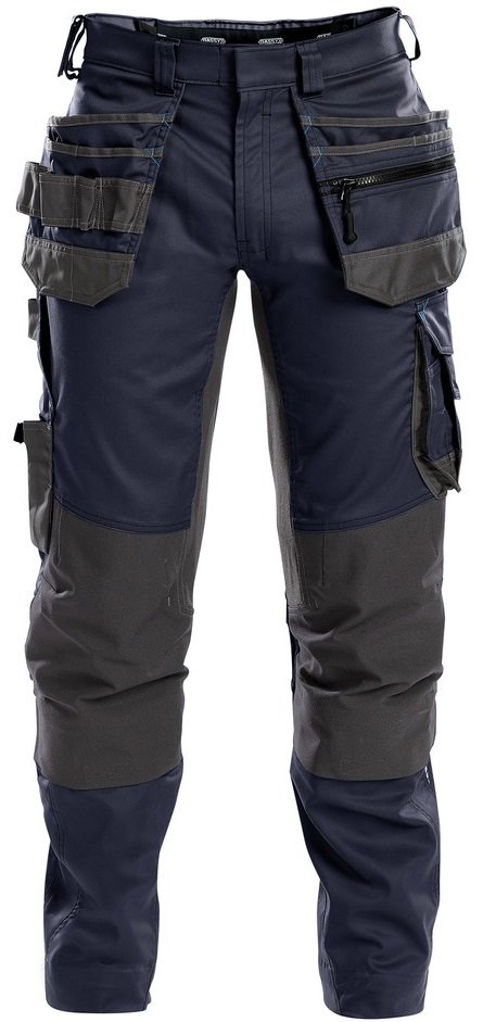 DASSY® D-FLEX FLUX Multitaschen-Bundhose mit Stretch u. Kniepolstertaschen 200975