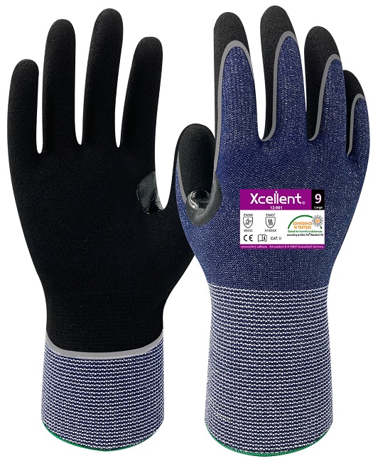 XCellent Premium Schnittschutzhandschuh Level C, doppelte Nitrilbeschichtung, 12-901