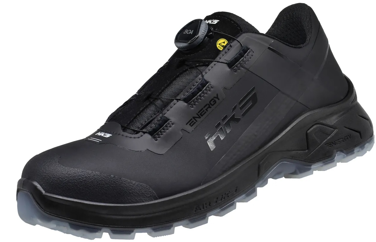 HKS® AirGuard Black BOA Sicherheitshalbschuh S3L SR FO 894252