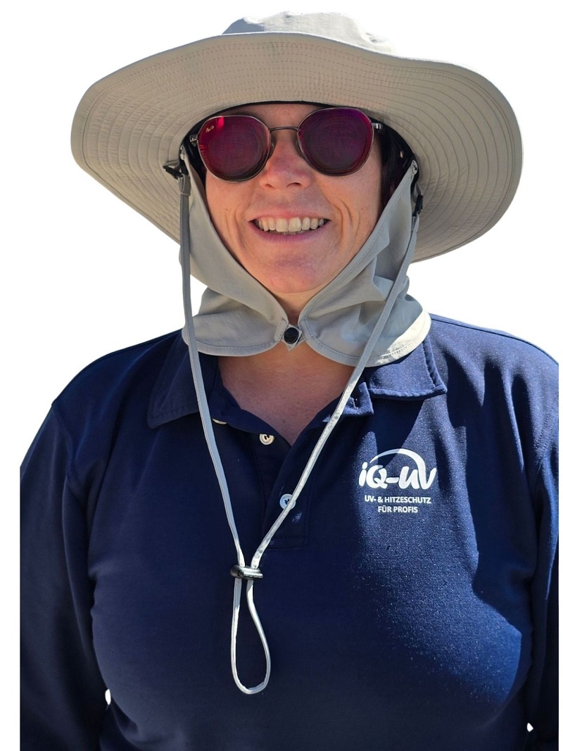 IQ-UV Sonnenhut mit abnehmbarem Nackenschutz, UPF 50+, 313100