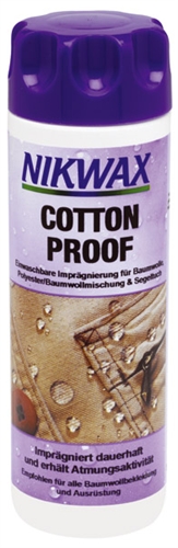 Nikwax Cotton Proof™ 300 ml einwaschbare Imprägnierung