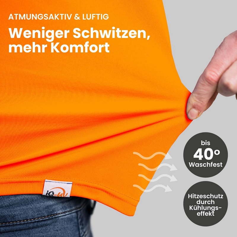 IQ-UV COOL Herren langarm Shirt aktiv kühlend, UPF 50+, 549600