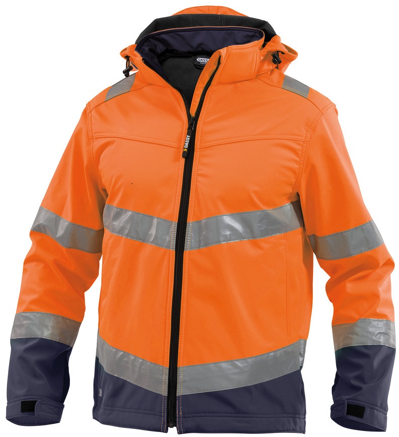 DASSY® SAFETY Warnschutz Softshell-Jacke MALAGA 300329