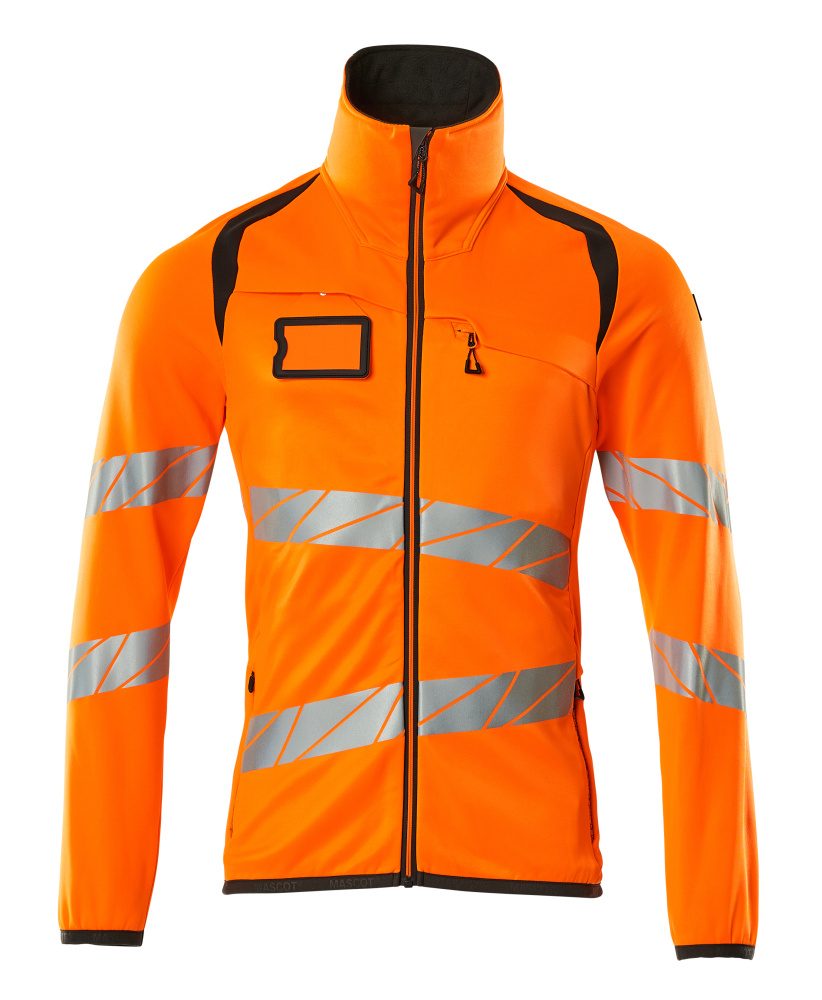 MASCOT® ACCELERATE SAFE Warnschutz Fleecpullover mit Reißverschluss 19103-315 MASCOT® ACCELERATE SAFE Warnschutz Fleecpullover mit Reißverschluss 19103-315