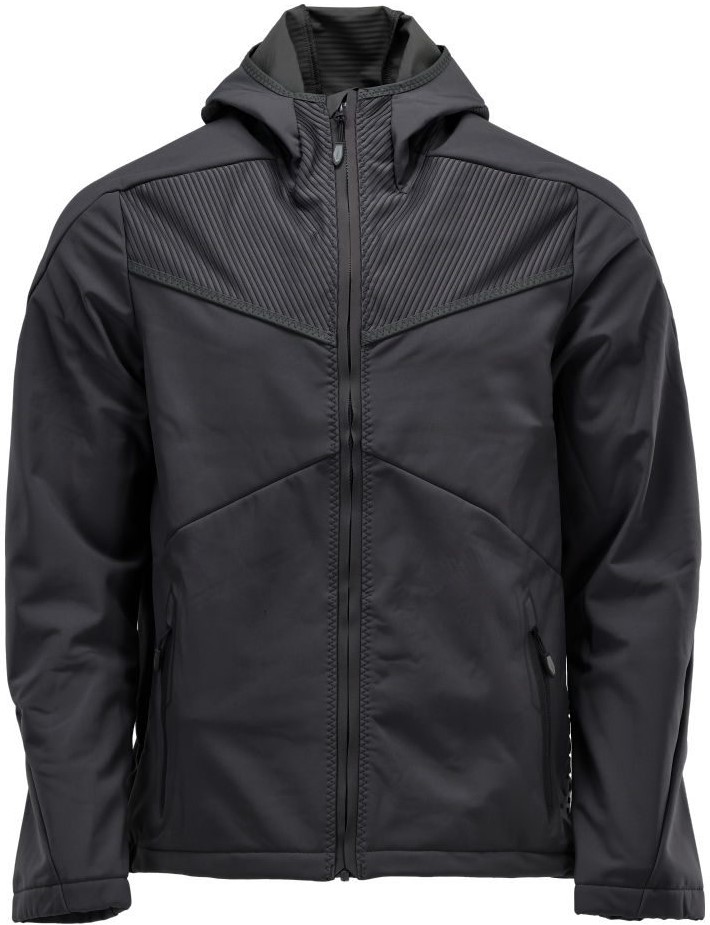 MASCOT® CUSTOMIZED Softshell Jacke mit Kapuze 22102-649