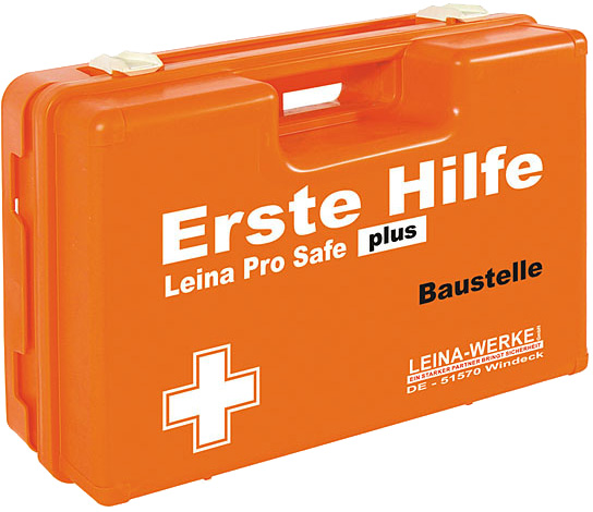 Erste-Hilfe-Koffer - Pro Safe Plus BAUSTELLE ÖNORM Z1020 Typ II, 38120