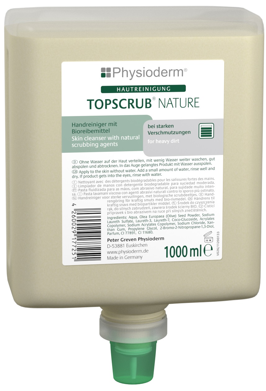 PHYSIODERM® TOPSCRUB® NATURE 1.000 ml Neptuneflasche