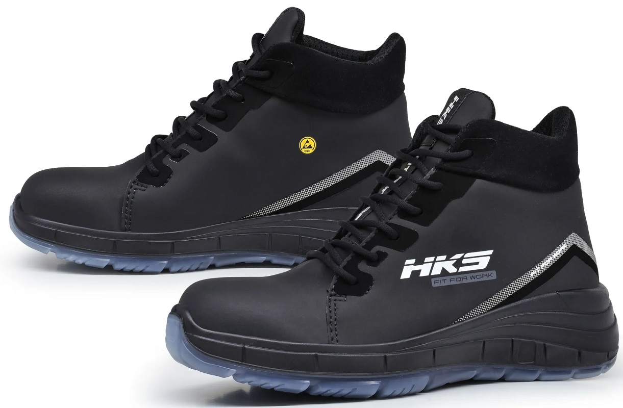 HKS® BLACK SWAN Damen Sicherheitshalbstiefel S3L SR FO 104382