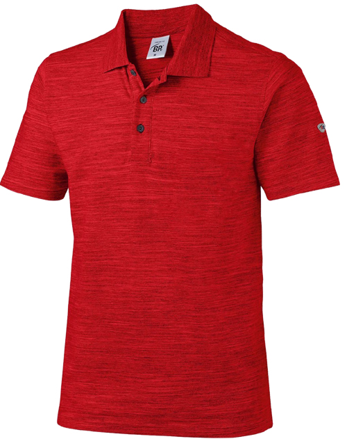 BP® Polo Shirt für Sie & Ihn meliert 1712 232