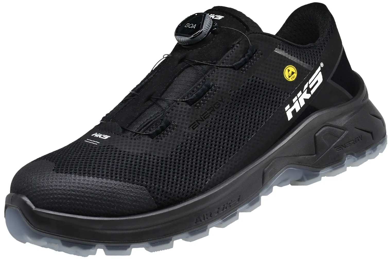 HKS® AirFit BOA® Black Sicherheitshalbschuh S1PL SR FO 894302