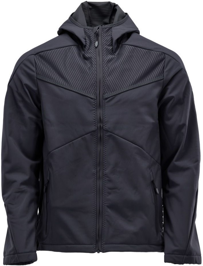 MASCOT® CUSTOMIZED Softshell Jacke mit Kapuze 22102-649