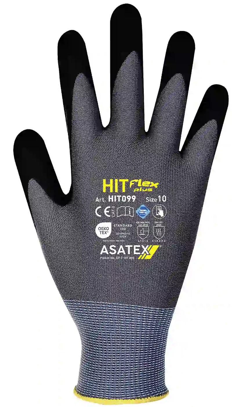 HITFlex Feinstrickhandschuh mit Mikroschaum-Beschichtung HIT099