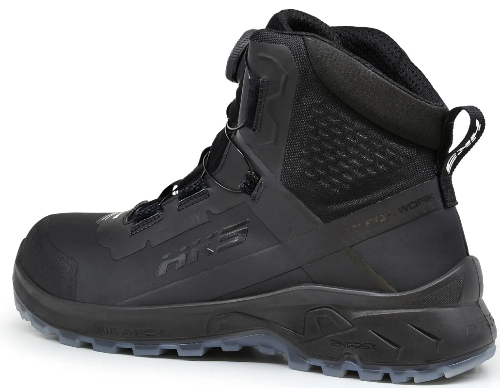 HKS® ENERGY AirGuard Pro Black BOA® Sicherheitshalbstiefel S3L SR FO 894422