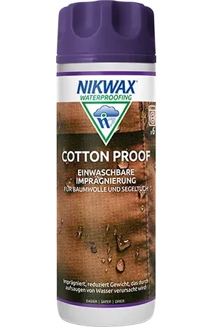 Nikwax Cotton Proof™ 300 ml einwaschbare Imprägnierung