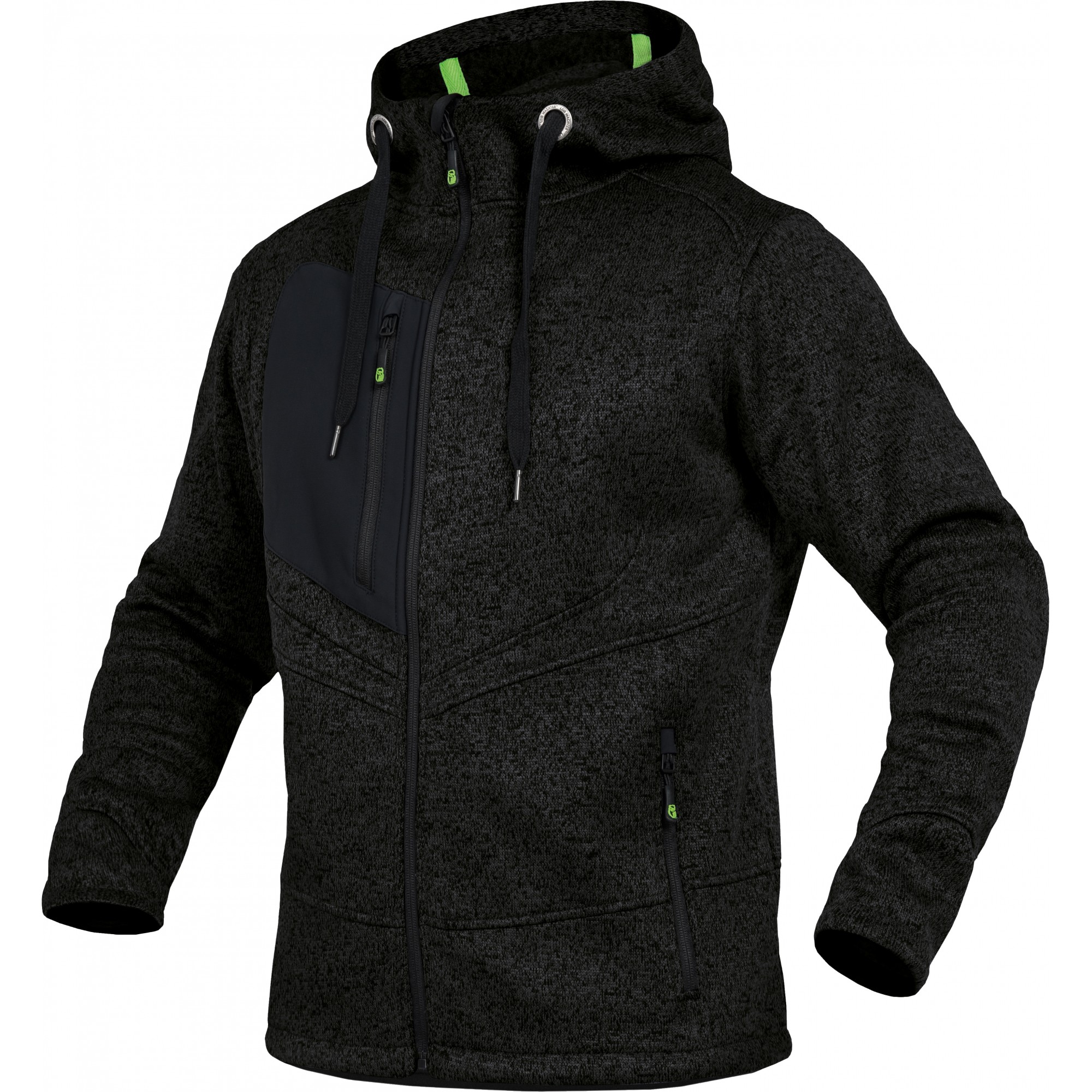 CASUAL LINE Strickjacke mit Kapuze  CASTJ