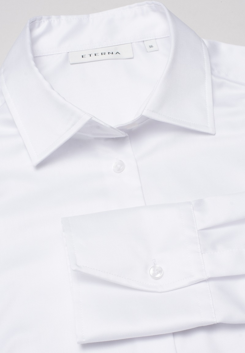 ETERNA COVER SHIRT Twill Bluse, Hemd-Kragen, 1/1 Arm, D708 5008 ETERNA COVER SHIRT Twill Bluse, Hemd-Kragen, 1/1 Arm, D708 5008