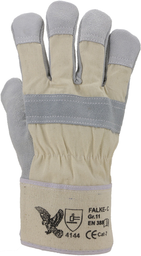 FALKE-C Rindspaltleder-Handschuh 