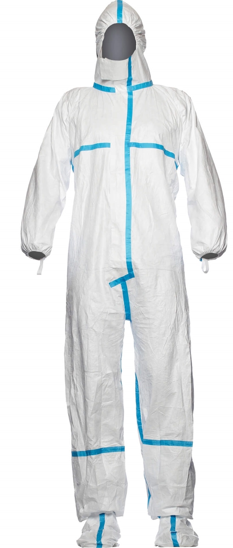Dupont TYVEK® 600 PLUS CHA5 Schutzoverall  TOKVF mit Füßlingen