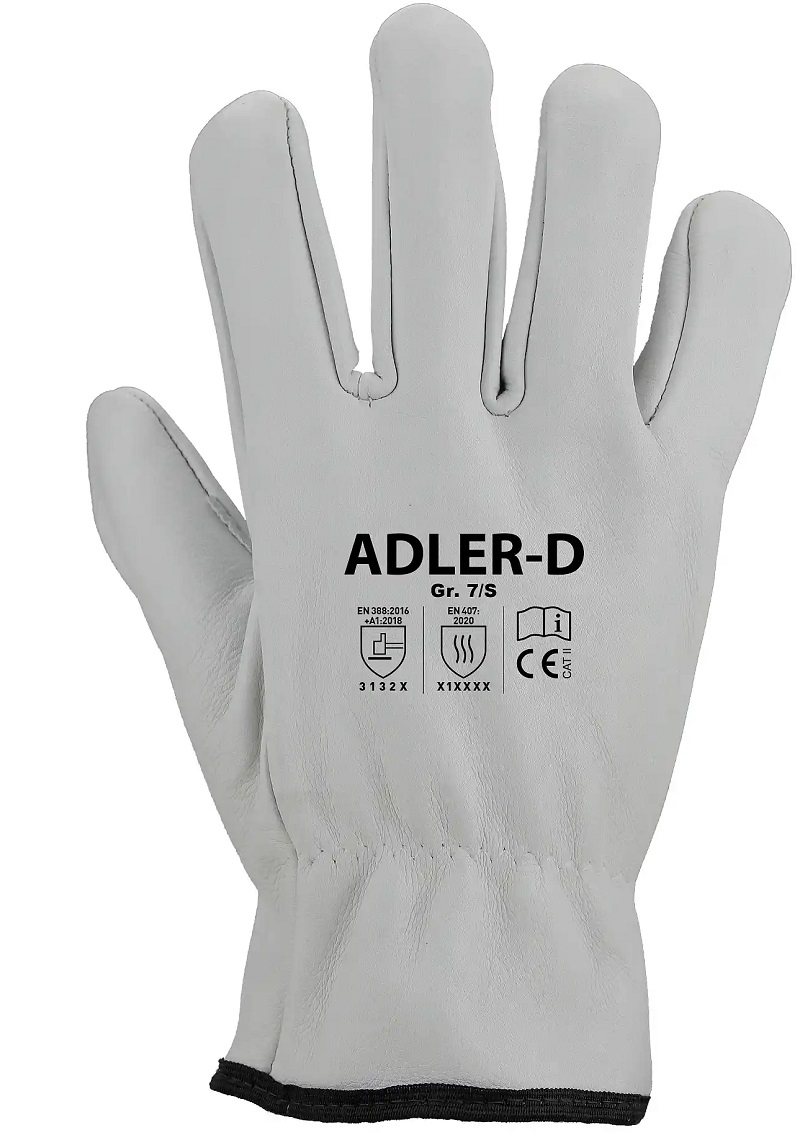 ADLER-D Driver-Handschuh aus Rindvollleder