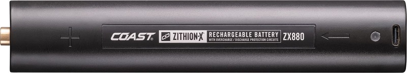 COAST® Zithion-X wiederaufladbare Batterie für u.a. XP80R, ZX880 