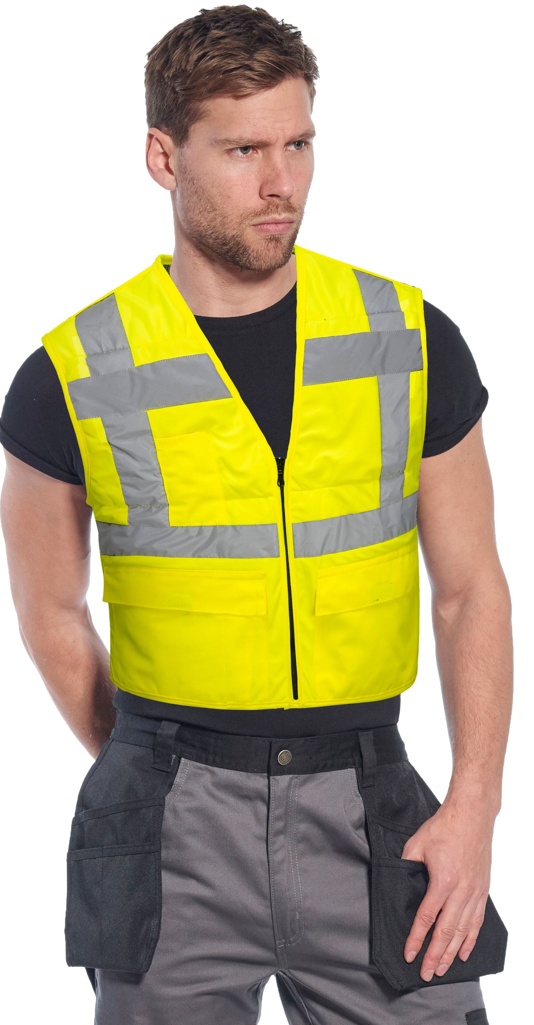 Warnschutz Kühlweste CV02 EN ISO 20471 Kl.2