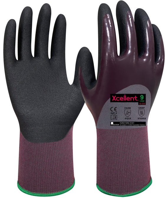 XCellent® LITE WET Nylon Schutzhandschuh mit Nitrilbeschichtung, 18-009