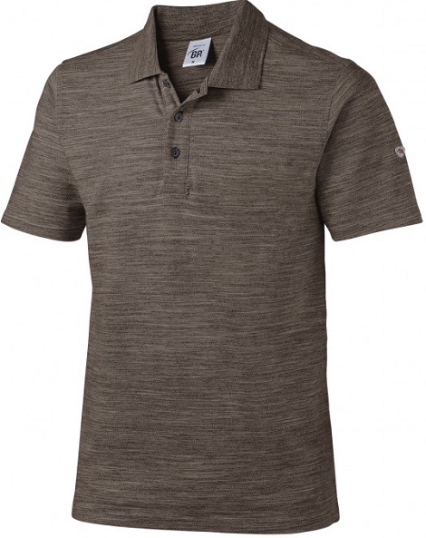 BP® Polo Shirt für Sie & Ihn meliert 1712 232