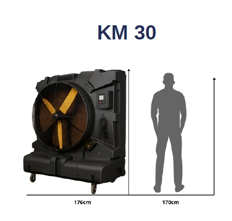 Kaltermann mobiler adiabatischer Luftkühler KM 30