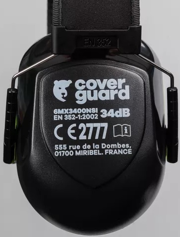 coverguard® Kapselgehörschutz MAX340