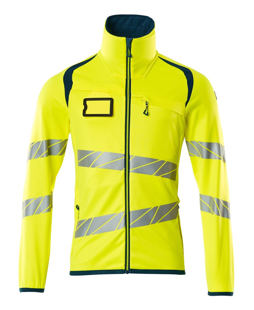 MASCOT® ACCELERATE SAFE Warnschutz Fleecpullover mit Reißverschluss 19103-315 MASCOT® ACCELERATE SAFE Warnschutz Fleecpullover mit Reißverschluss 19103-315